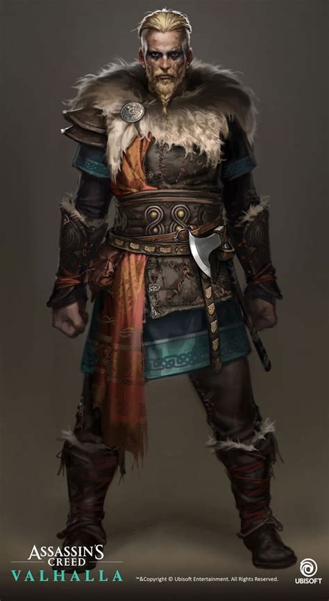 Male Eivor Concept Art Assassin S Creed Valhalla Art Gallery