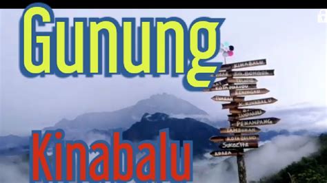 Gunung Kinabalu Sabah Youtube