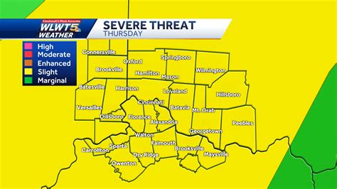 Timeline Storms Possible Thursday Bringing Chance For Severe Weather