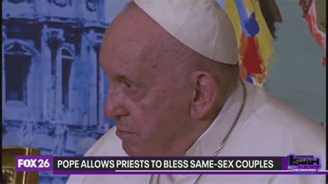 pope allows priests to bless same sex couples au — australia s leading news site