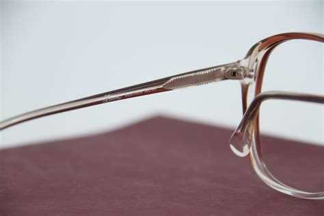 vintage lizon amelie clear gradient brown women s eyeglasses optical frame eyeworld market