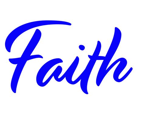 Faith In God And In You