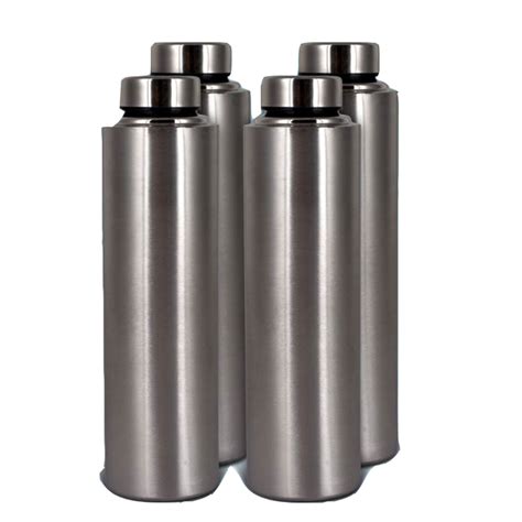 Buy Pack Of 4 Stainless Steel Bottles Online At Best Price In India On