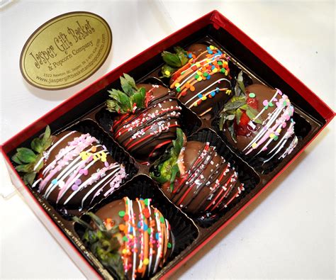 Chocolate Covered Strawberries Box Of 6