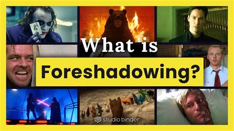 types of foreshadowing in films — what is indirect vs direct foreshadowing