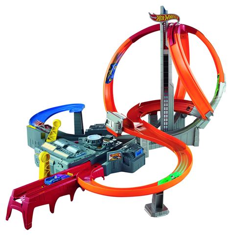 Keep track of everything you watch; Pista Hot Wheels Spin Storm Track Set - GV Express