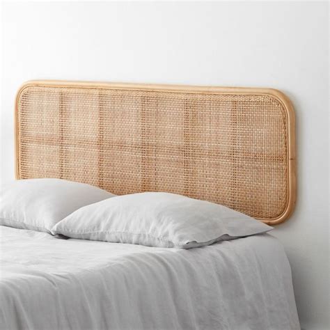 Modern Hanging Cane Headboard Handcrafted In Indonesia Caned