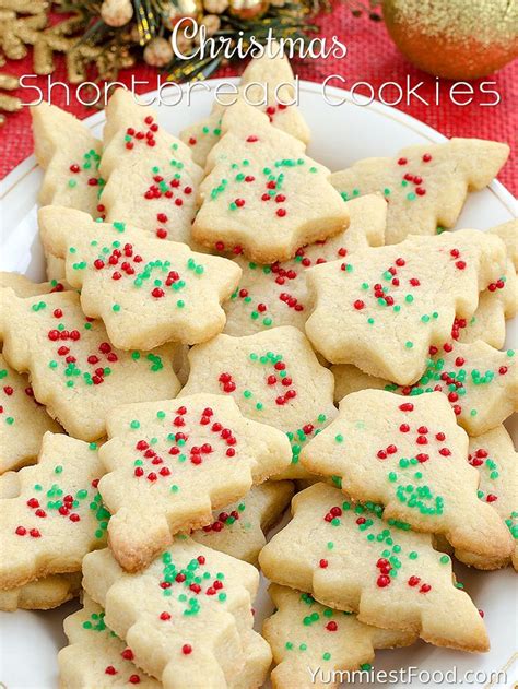 Christmas Shortbread Cookies Recipe Shortbread Cookies Christmas Cookies Recipes Christmas