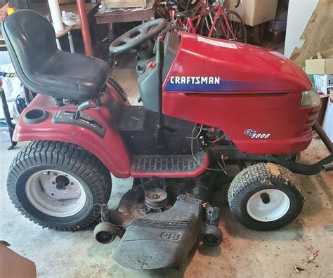 Craftsman Gt5000 Lawn Tractor For Sale At Craftsman Tractor