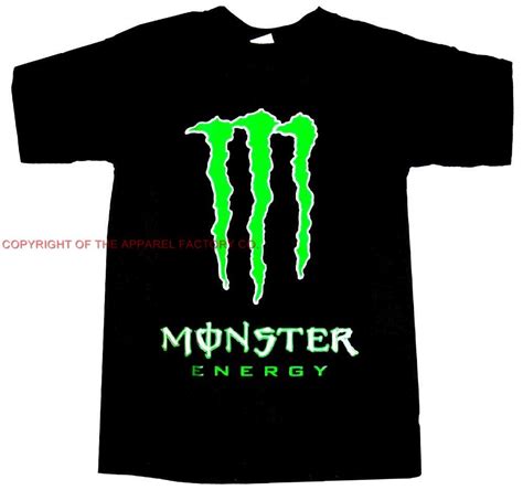 New Monster Energy Drink Green Logo T Shirt Pick Your Size Free Shipping Ebay