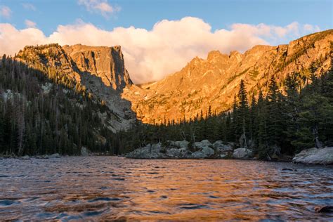 Expose Nature Dream Lake Sunrise Rocky Mountain National Park OC X