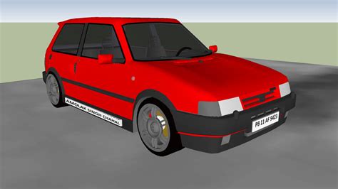 Chahal Fiat Uno 3d Warehouse