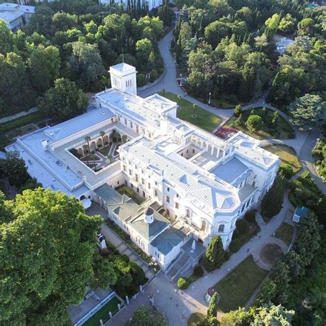 Livadia Palace Estate From The Air Al Mansion Designs Luxury