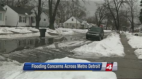 Flooding Concerns As Snow Continues To Melt