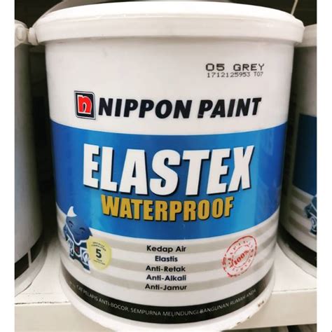 Harga cat nippon paint teranyar dapat dirangkum dalam artikel kali ini. CAT ELASTEX WATERPROOF 4 KG by NIPPON PAINT | Shopee Indonesia