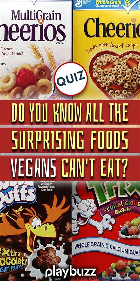 Do You Know All The Surprising Foods Vegans Cant Eat Food Quiz