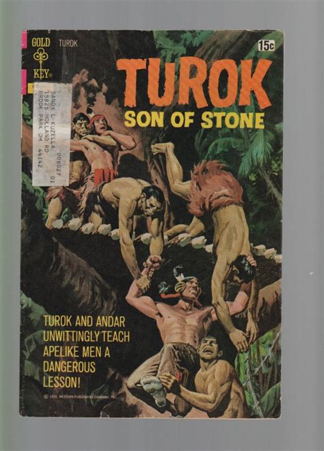 Turok Son Of Stone F Vf Comic Books Bronze Age Gold Key