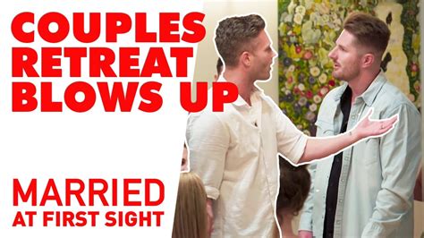 The Couples Retreat Blows Up Married At First Sight 2021