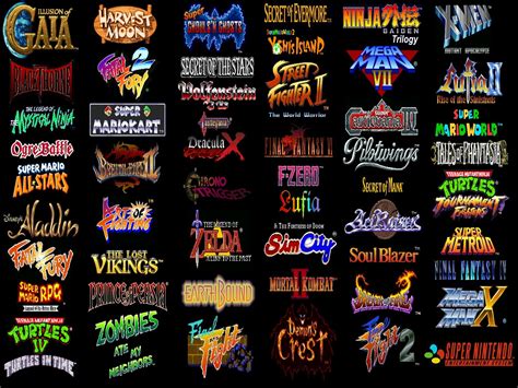 Video Game Logos List