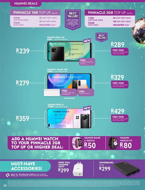 Cell C Cyber Monday 2021 Current Catalogue 20211018 20211130 28
