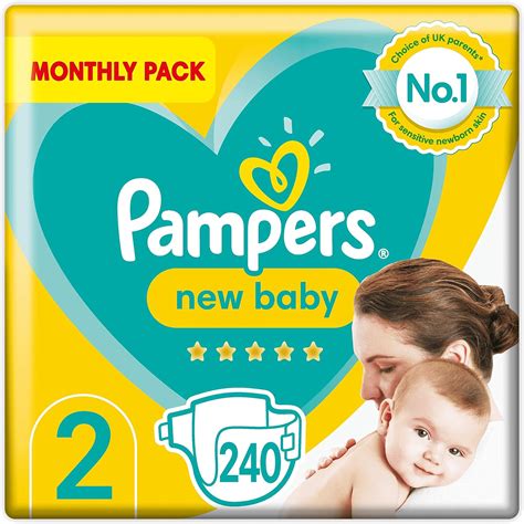 Pampers Newborn Size 2 4 8 Kg Nappies New Baby Sensitive Nappy