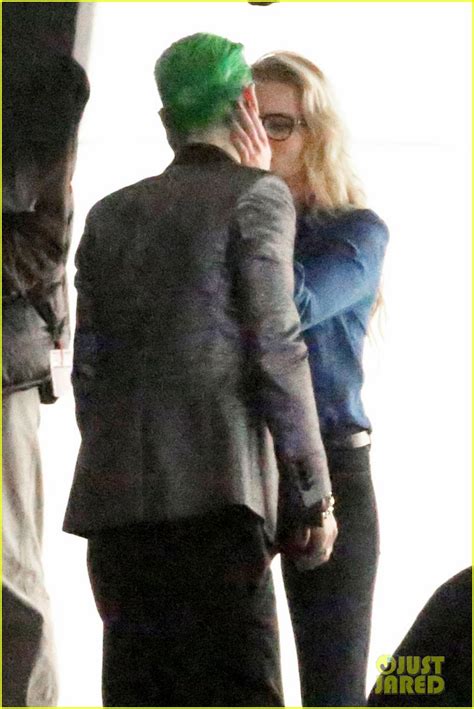 Jared Leto Fights And Kisses Margot Robbie For Suicide Squad Photo