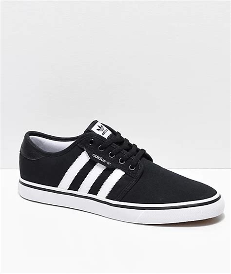 Adidas Seeley Black And White Shoes