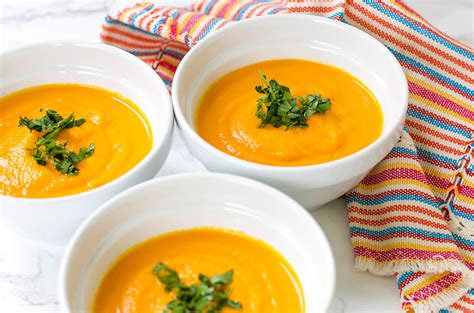 Creamy Carrot Ginger Soup Diplomacy Diet