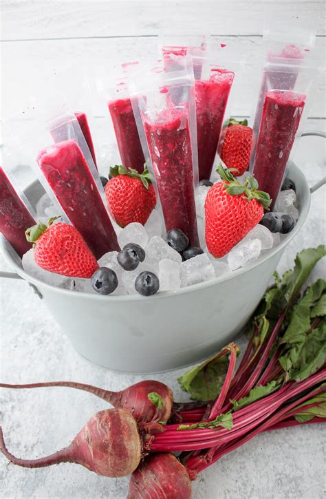 Berry And Beet Ice Pops No Added Sugar The Produce Moms