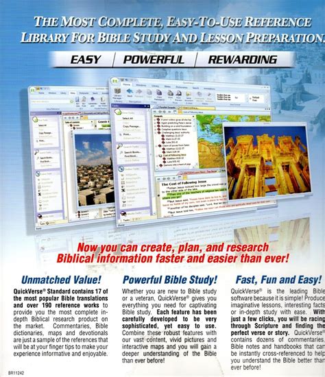 Quickverse Bible Study Software 2011 Standard For Windows Ebay