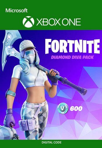 Comprar Fortnite The Diamond Diva Pack 600 V Bucks Código De Xbox