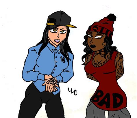 Milaane And Jacqui Bad Bitches By Breezykiid94 On Deviantart
