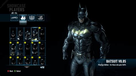 240 Golden Batsuit Unlocked In Batman Arkham Knight Best Game I Ever