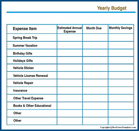 Free Printable Weekly Budget Template To Track Weekly Expenses 8