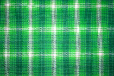 Green Plaid Fabric Close Up Texture Picture Free Photograph Photos