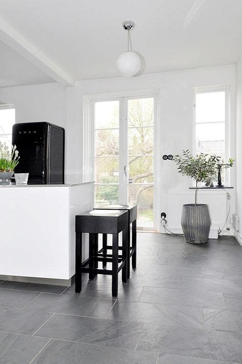 19 Best Grey Tile Floor Kitchen Images Tile Floor Kitchen Flooring