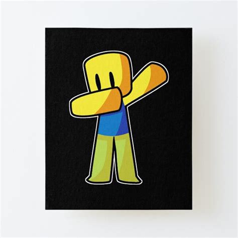 Roblox Dabbing Dab Hand Drawn Gaming Noob T For Gamers Mounted