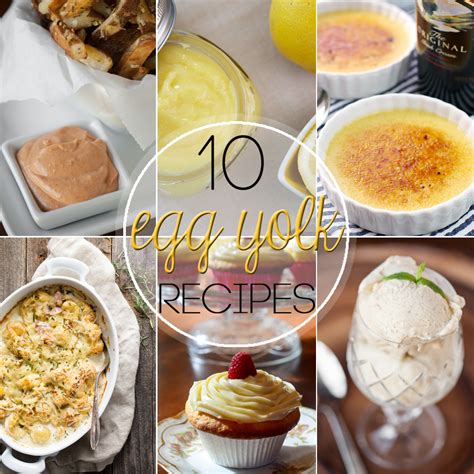 They are protein packed and are great to enjoy anytime. 10 Egg Yolk Recipes | Mandy's Recipe Box