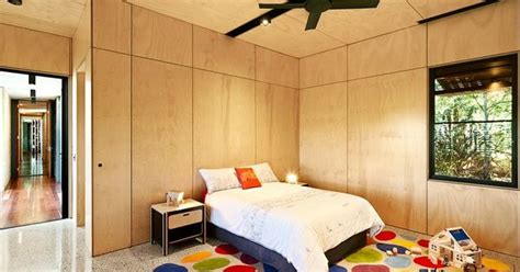 Hoop Pine Plywood Walls And Ceilings In Kids Pod Ideas For The House