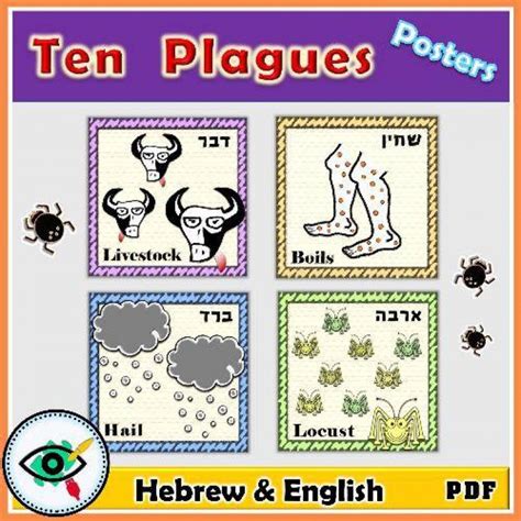 Passover Posters The Ten Plagues Planerium