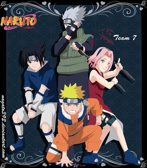 Team 7 By Nagato392 On Deviantart Naruto Naruto Teams Naruto Team 7