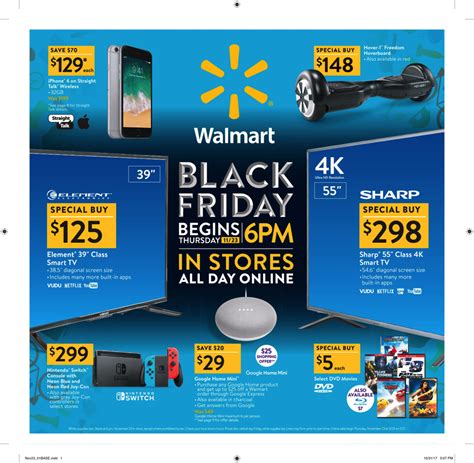 What Paper Will The Black Friday Ads Be In - Walmart releases their 2017 Black Friday ad