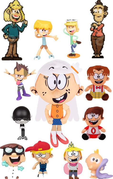 The Loud House Toys Each Sold Separately Genderben By Loudcasafanrico