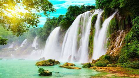 Nice Waterfall Picture 1920 × 1080 Rwallpaper