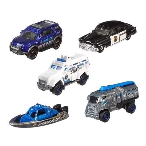 Matchbox Police Car Theme 5 Packs Fwx27 Toyschoose
