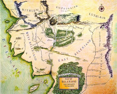 Tolkiens Legendarium What Are The Longest Rivers In Middle Earth
