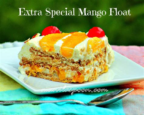 Extra Special Mango Float Mango Icebox Cake Manila Spoon