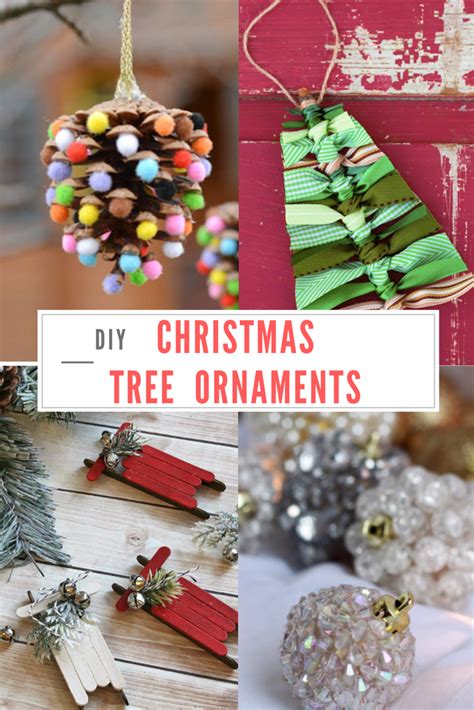 do it yourself divas 7 Unique DIY Christmas Tree Ornaments
