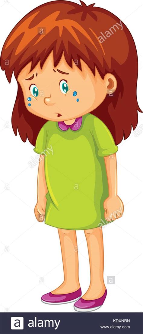 Cartoon Girl Crying High Resolution Stock Photography And
