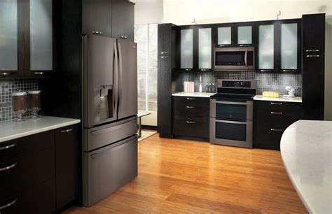 Now appliance manufacturers are giving you more options than ever to update your kitchen stainless steel. LG's New Black Stainless Steel & An Exciting Pinterest ...
